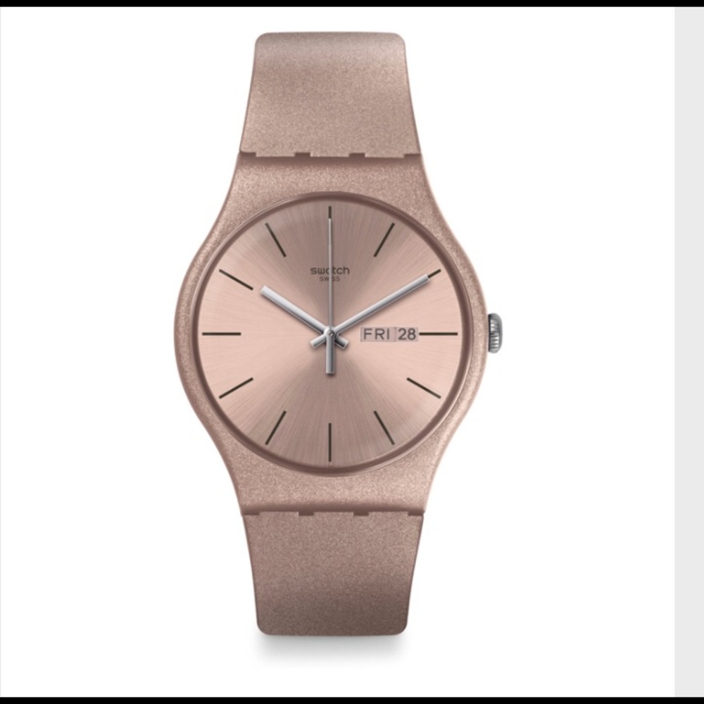 Swatch Pure Silicone Pink Watch